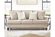 Claredon Linen Sofa - 1560238 - Lara Furniture