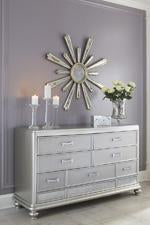 Coralayne Silver Dresser - B650-31 - Lara Furniture