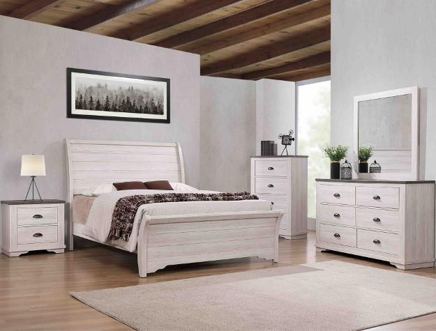 Coralee White Dresser - B8130-1 - Lara Furniture