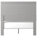 Cottenburg Light Gray-White Full Panel Bed - Lara Furniture