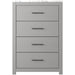 Cottenburg Light Gray-White Panel Bedroom Set - Lara Furniture