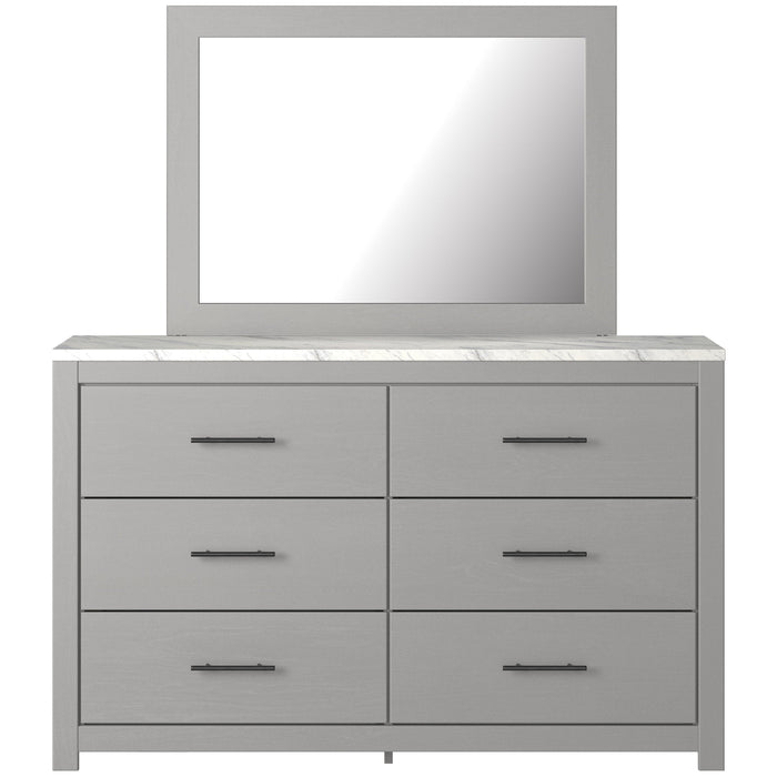 Cottenburg Light Gray-White Panel Bedroom Set - Lara Furniture