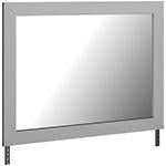 Cottonburg Light Gray/White Bedroom Mirror - B1192-36 - Lara Furniture