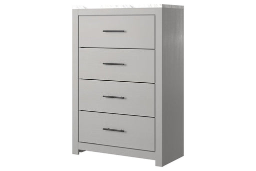 Cottonburg Light Gray/White Chest of Drawers - B1192-44 - Lara Furniture