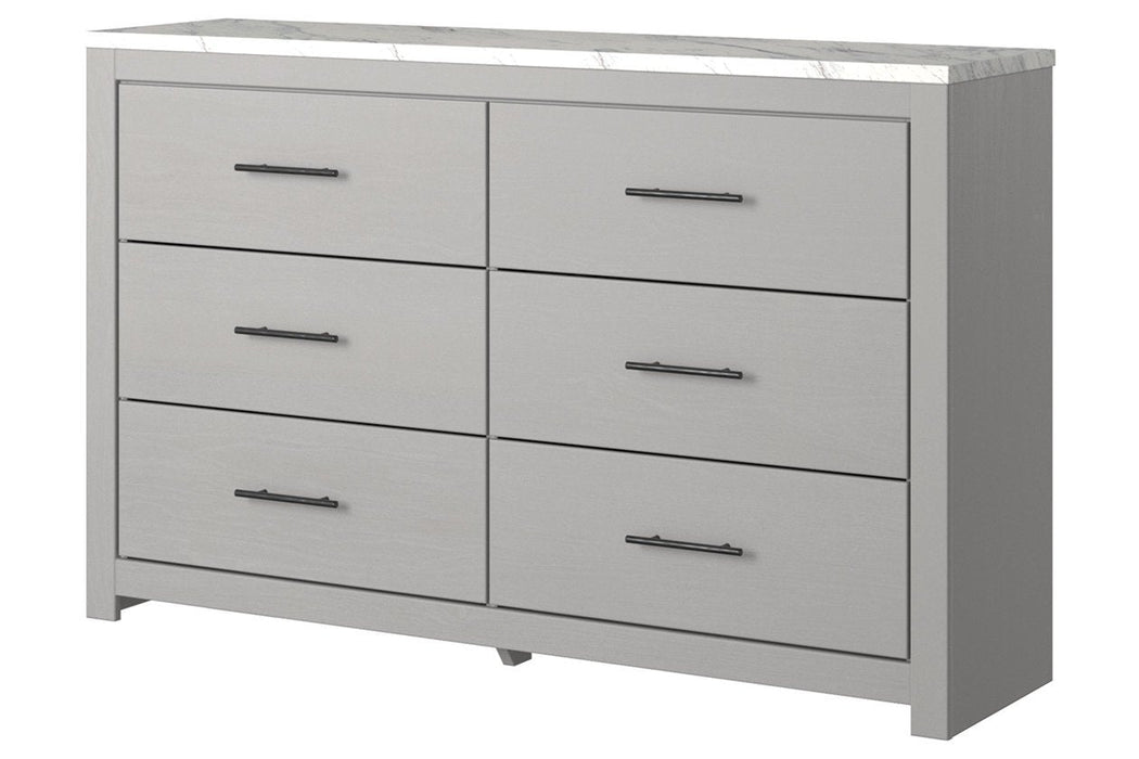 Cottonburg Light Gray/White Dresser - B1192-31 - Lara Furniture