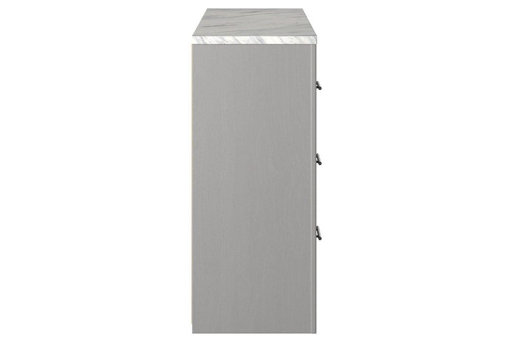 Cottonburg Light Gray/White Dresser - B1192-31 - Lara Furniture