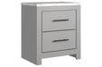 Cottonburg Light Gray/White Nightstand - B1192-92 - Lara Furniture