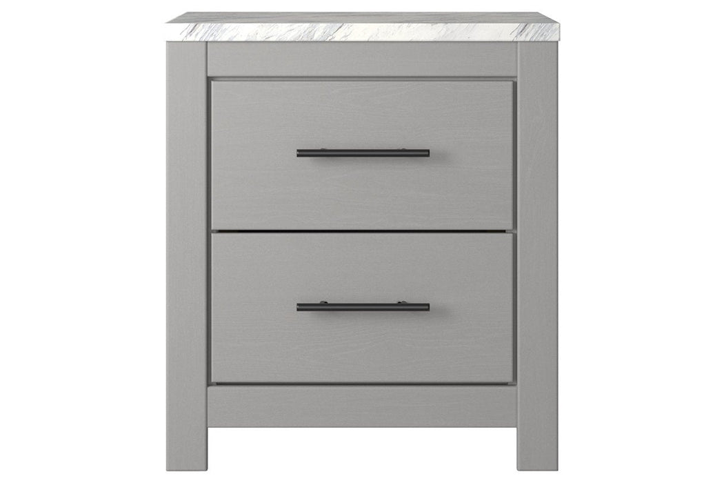 Cottonburg Light Gray/White Nightstand - B1192-92 - Lara Furniture