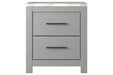 Cottonburg Light Gray/White Nightstand - B1192-92 - Lara Furniture