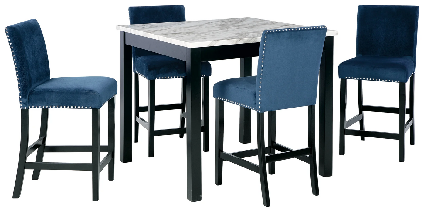 Cranderlyn Counter Height Dining Table and Bar Stools (Set of 5)