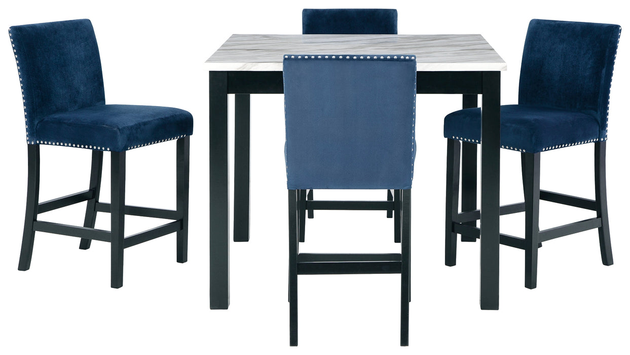 Cranderlyn Counter Height Dining Table and Bar Stools (Set of 5) - D163-223 - Lara Furniture