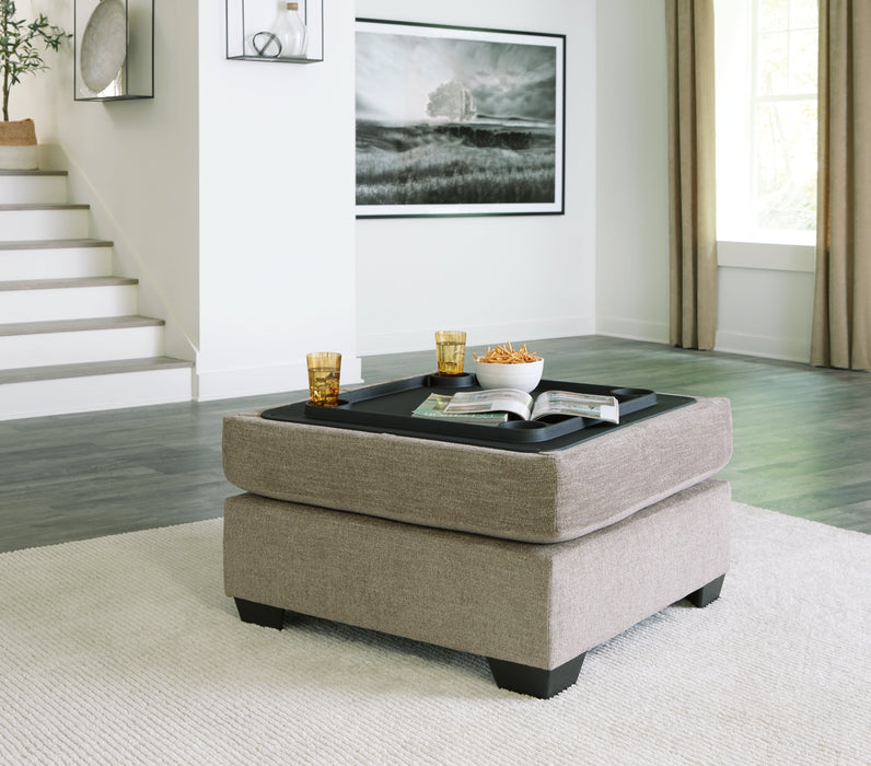 Creswell Ottoman With Storage - 1530511 - Lara Furniture