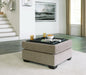 Creswell Ottoman With Storage - 1530511 - Lara Furniture