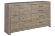 Culverbach Gray Dresser - B070-31 - Lara Furniture