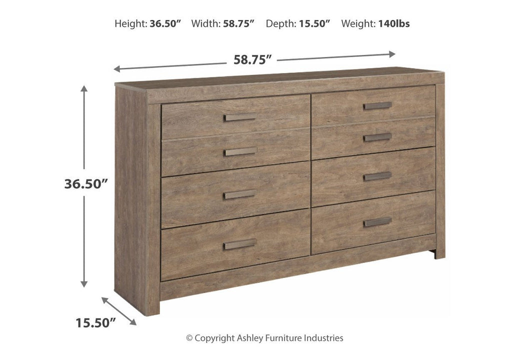 Culverbach Gray Dresser - B070-31 - Lara Furniture