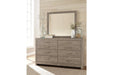 Culverbach Gray Dresser - B070-31 - Lara Furniture