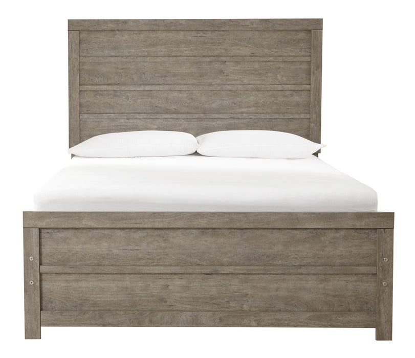 Culverbach Gray Full Panel Bed - Lara Furniture