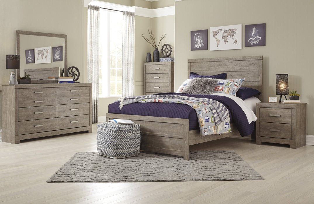 Culverbach Gray Full Panel Bed - Lara Furniture