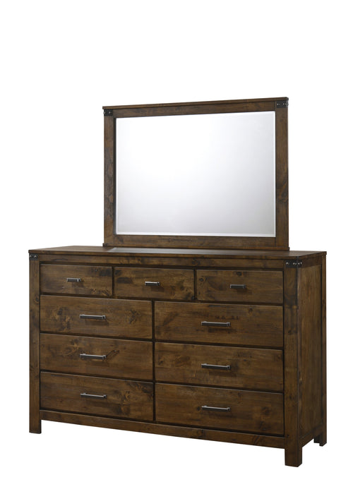 Curtis Brown Panel Bedroom Set - Lara Furniture