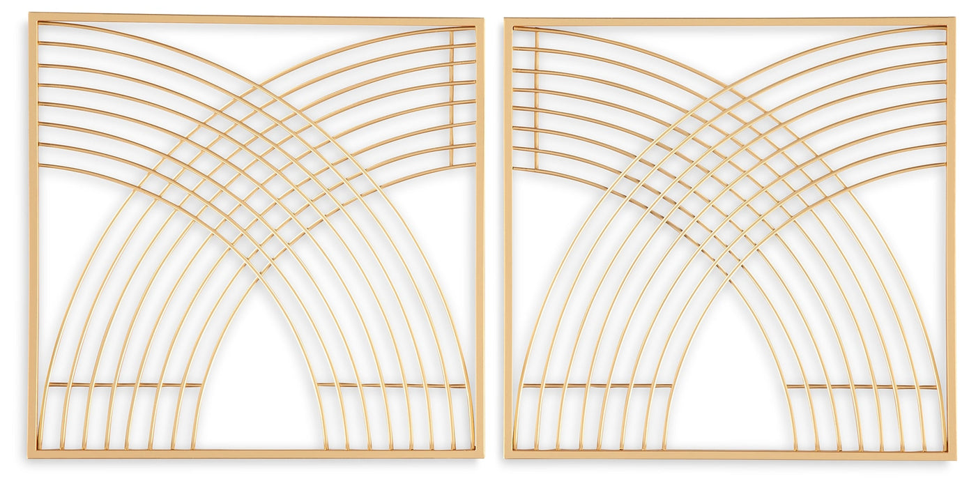 Dalkins Wall Decor (Set of 2) - A8010375 - Lara Furniture