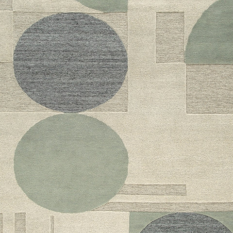 Dallane Linen/Blue/Green 5' x 7' Rug - R406352