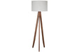 Dallson Brown Floor Lamp - L329011 - Lara Furniture