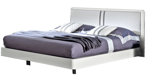 Dama Bianca Bed Queen - Lara Furniture