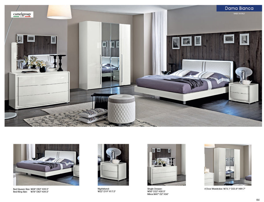 Dama Bianca Bedroom By Camelgroup Italy Set - Lara Furniture