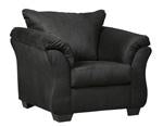 Darcy Black Chair - 7500820 - Lara Furniture