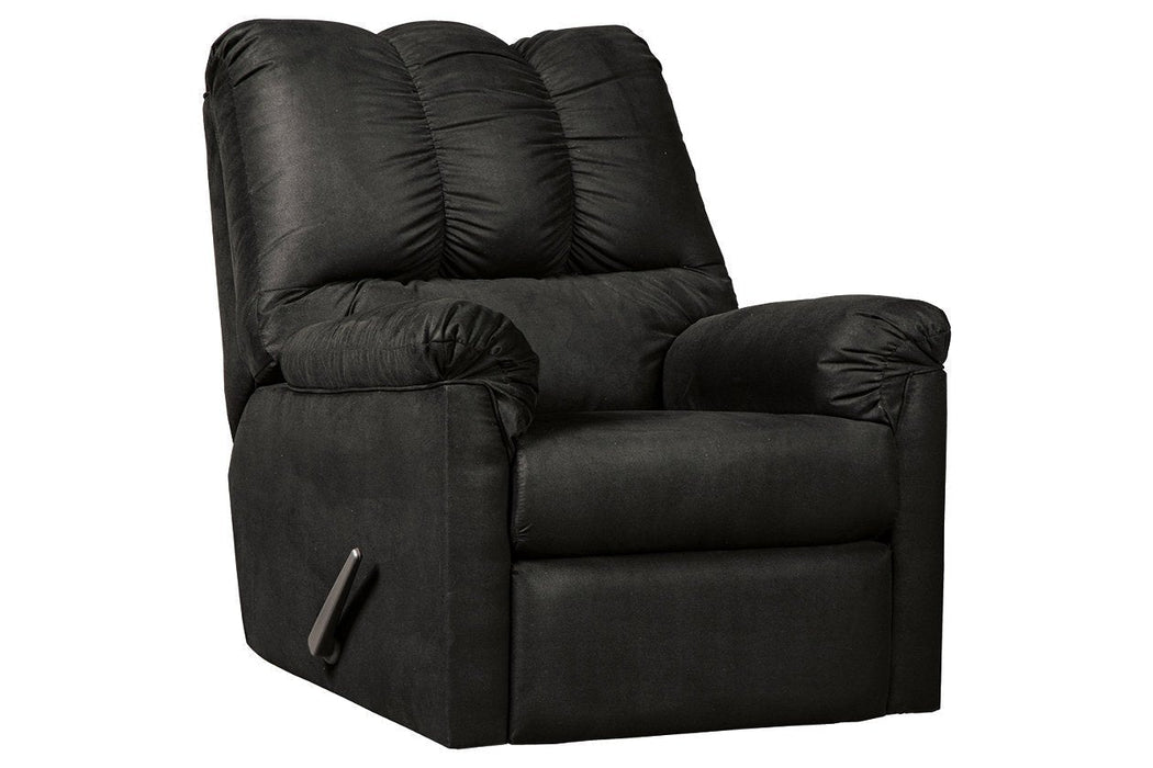 Darcy Black Recliner - 7500825 - Lara Furniture