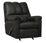 Darcy Black Recliner - 7500825 - Lara Furniture