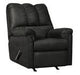 Darcy Black Recliner - 7500825 - Lara Furniture