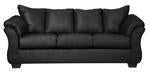 Darcy Black Sofa - 7500838 - Lara Furniture