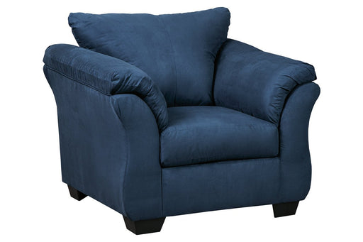 Darcy Blue Chair - 7500720 - Lara Furniture