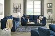 Darcy Blue Loveseat - 7500735 - Lara Furniture