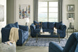 Darcy Blue Loveseat - 7500735 - Lara Furniture