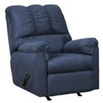 Darcy Blue Recliner - 7500725 - Lara Furniture