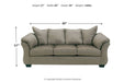 Darcy Cobblestone Sofa - 7500538 - Lara Furniture