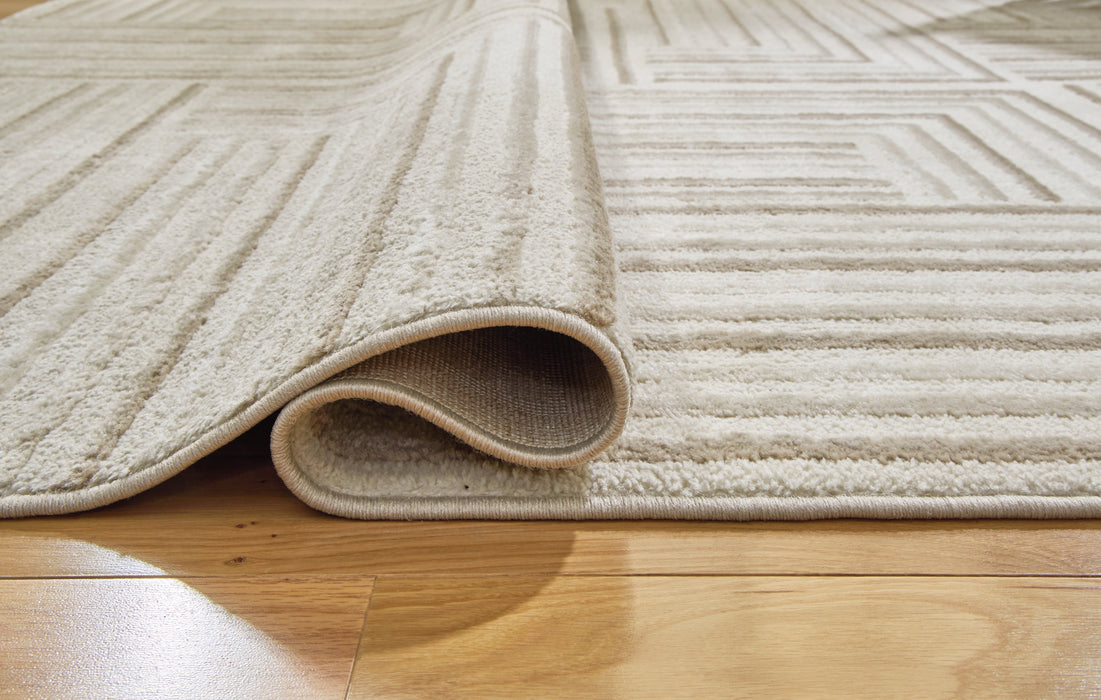 Darmondard Cream/Taupe Large Rug - R406941