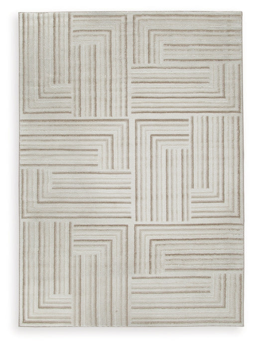 Darmondard Cream/Taupe Medium Rug - R406942