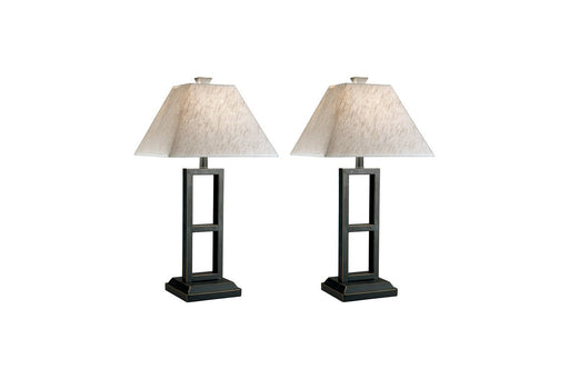 Deidra Black Table Lamp (Set of 2) - L318924 - Lara Furniture