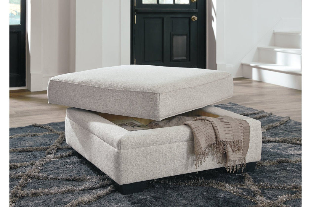 Dellara Chalk Ottoman - 3210111 - Lara Furniture