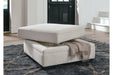 Dellara Chalk Ottoman - 3210111 - Lara Furniture