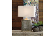 Deondra Gray Table Lamp - L208234 - Lara Furniture