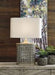 Deondra Gray Table Lamp - L208234 - Lara Furniture