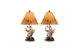 Derek Brown Table Lamp (Set of 2) - L316984 - Lara Furniture