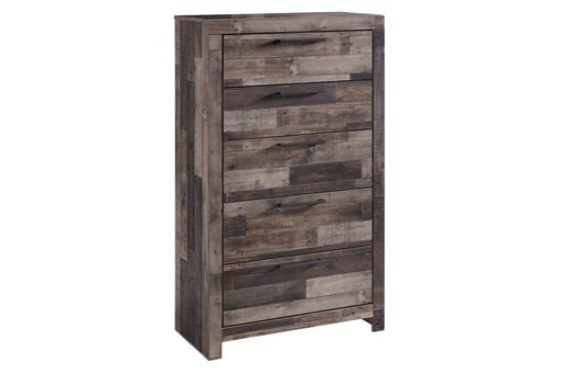 Derekson Multi Gray Chest of Drawers - B200-46 - Lara Furniture