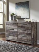 Derekson Multi Gray Dresser - B200-31 - Lara Furniture