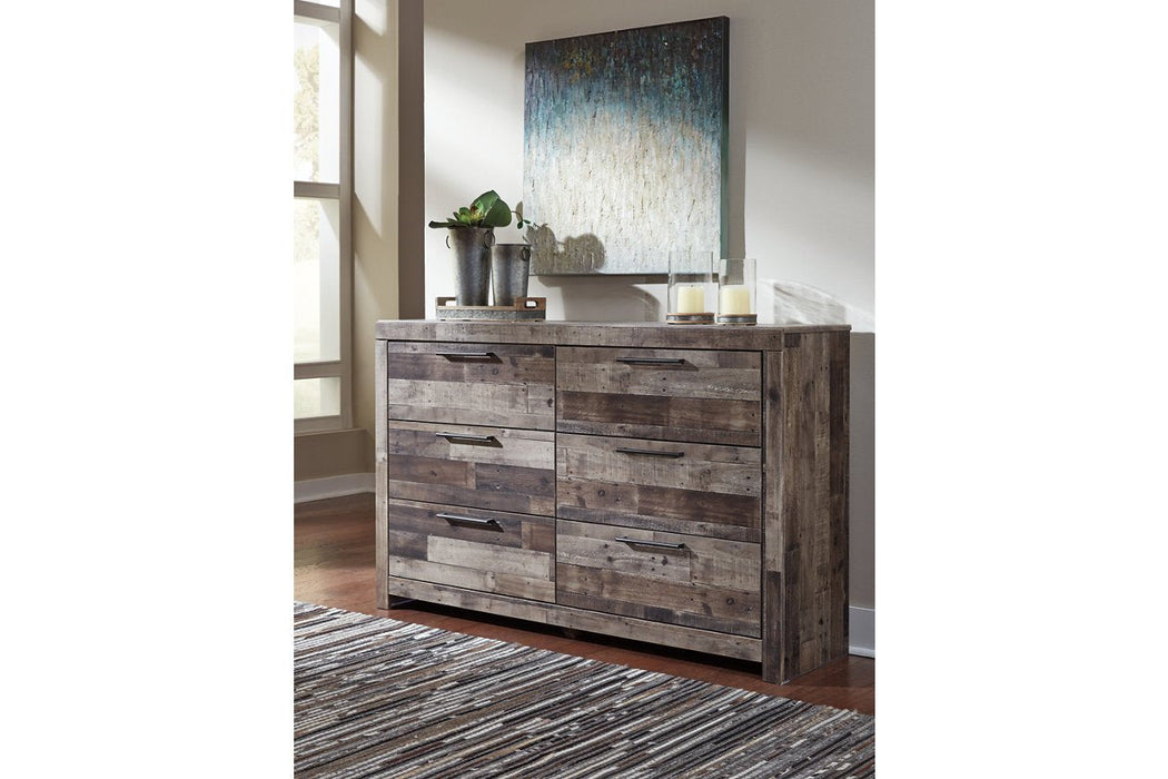 Derekson Multi Gray Dresser - B200-31 - Lara Furniture