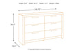 Derekson Multi Gray Dresser - B200-31 - Lara Furniture